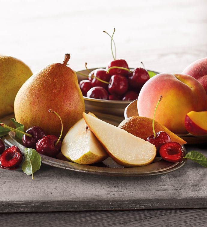 Premium Pears, Oregold&#174; Peaches, and Plump-Sweet Cherries